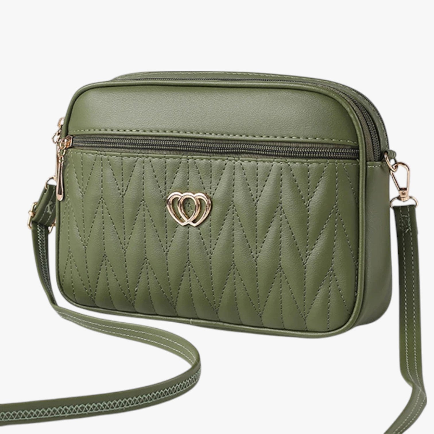 Mariah | Dameveske 2024 i myk PU-læder, elegant og alsidig - grøn 26x7x18cm - Mariah | Dameveske 2024 i myk PU-læder, elegant og alsidig - €25 - {{ product_tags }
