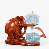 Amara | Heat-resistant Elephant Tea Set