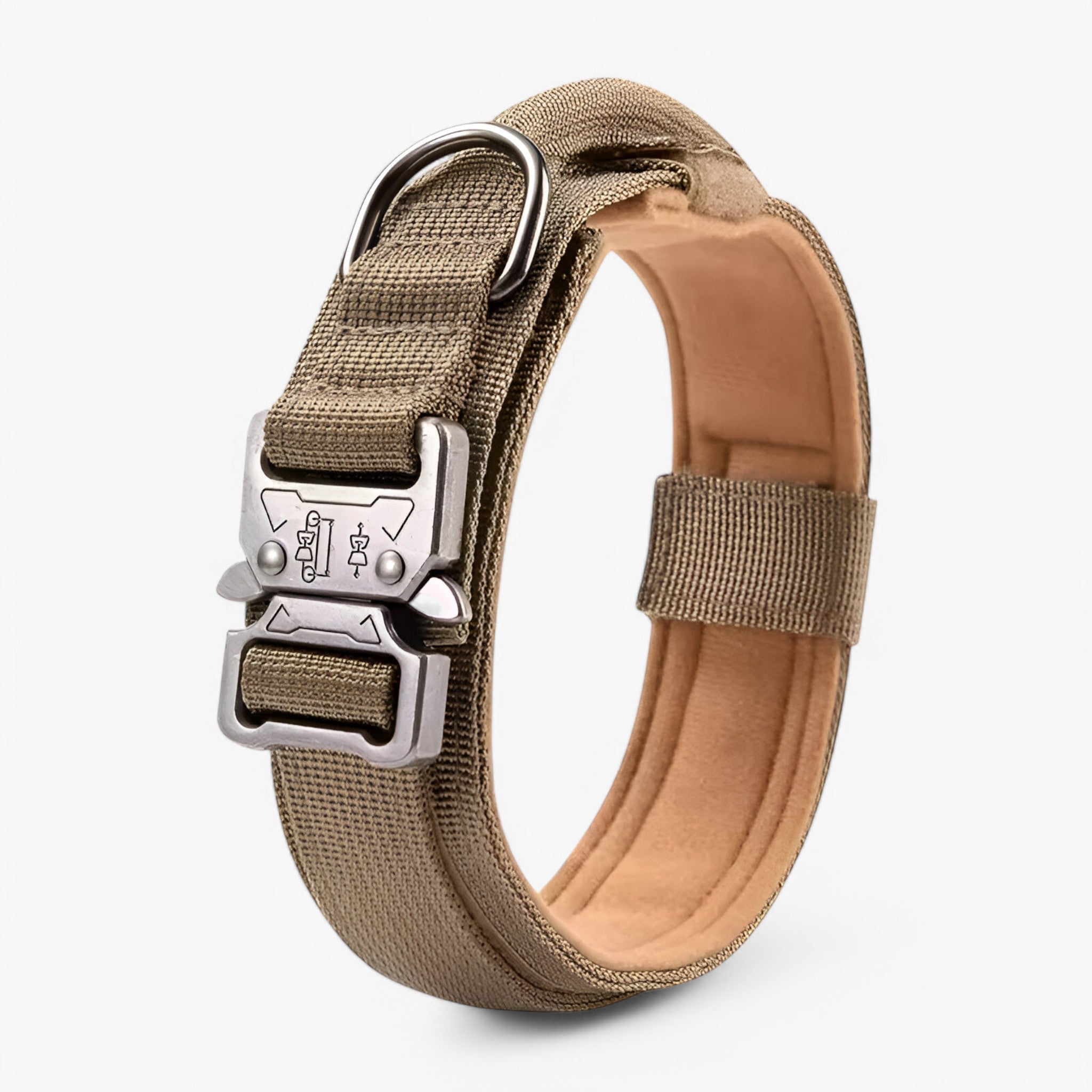 Maximus | Holdbart taktisk hundehalsbåndssæt - Khaki - other - {{ product_tags }