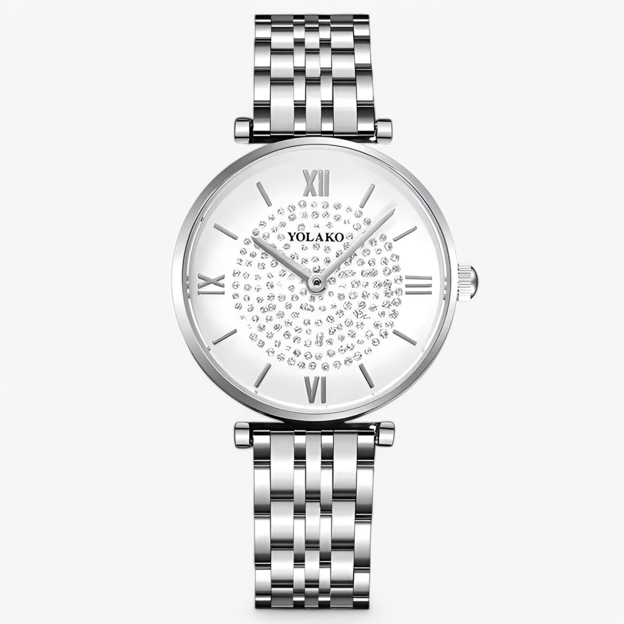 Rosana | Elegant dameur lavet af rustfrit stål - Sølv - watches - {{ product_tags }