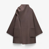 Emma | Elegant Wool Coat with Scarf - Perfect for Colder Days