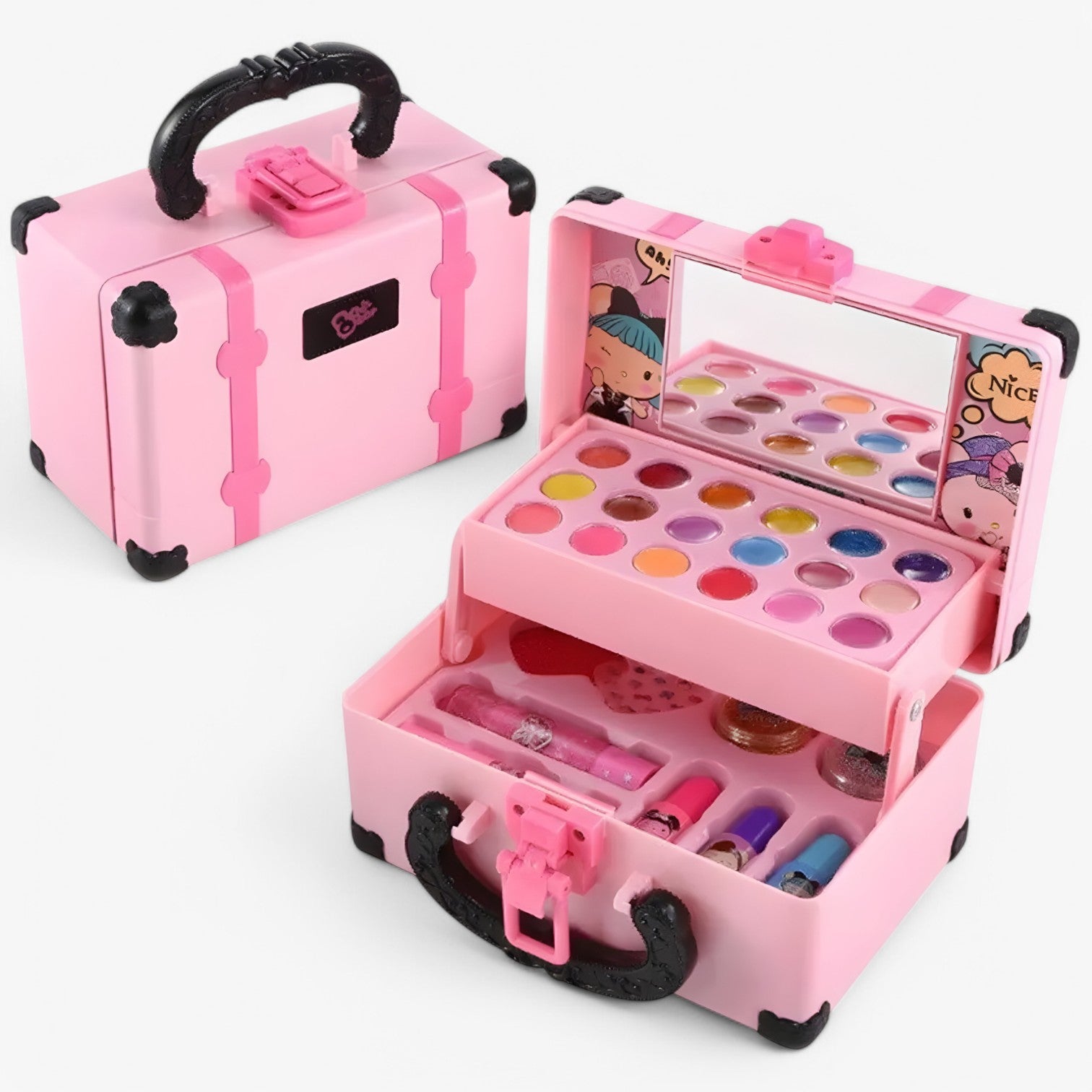 Fenna | Prinsesse Make-up Legetøjssæt – Sikkert & Kreativt Legesjov - - baby - {{ product_tags }