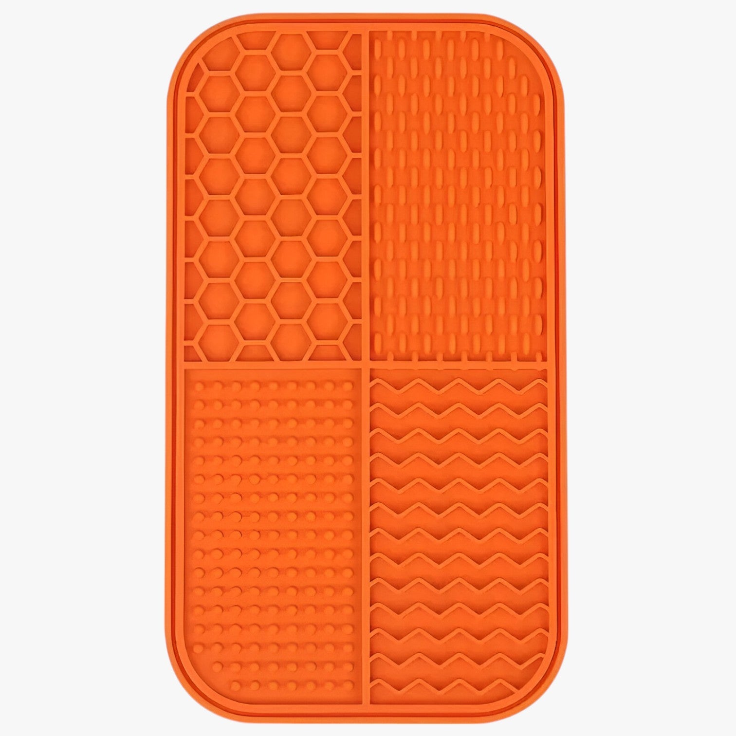 Teddy | Beroligende silikonelegetæppe til kæledyr - Orange - baby - {{ product_tags }