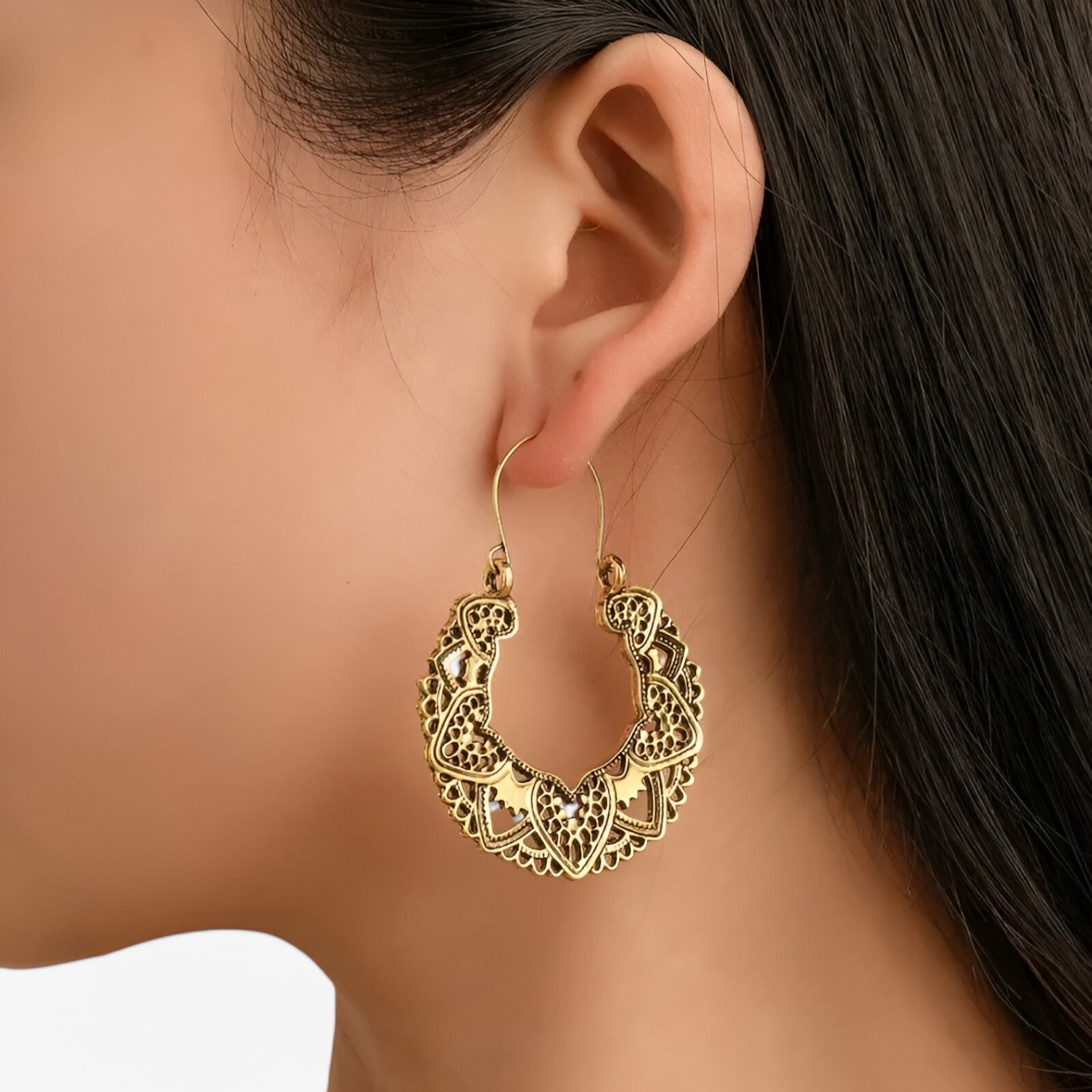 Jeanette | sølvfarvede øreringe – tidløs elegance til enhver lejlighed - Guld - women's fashion - {{ product_tags }