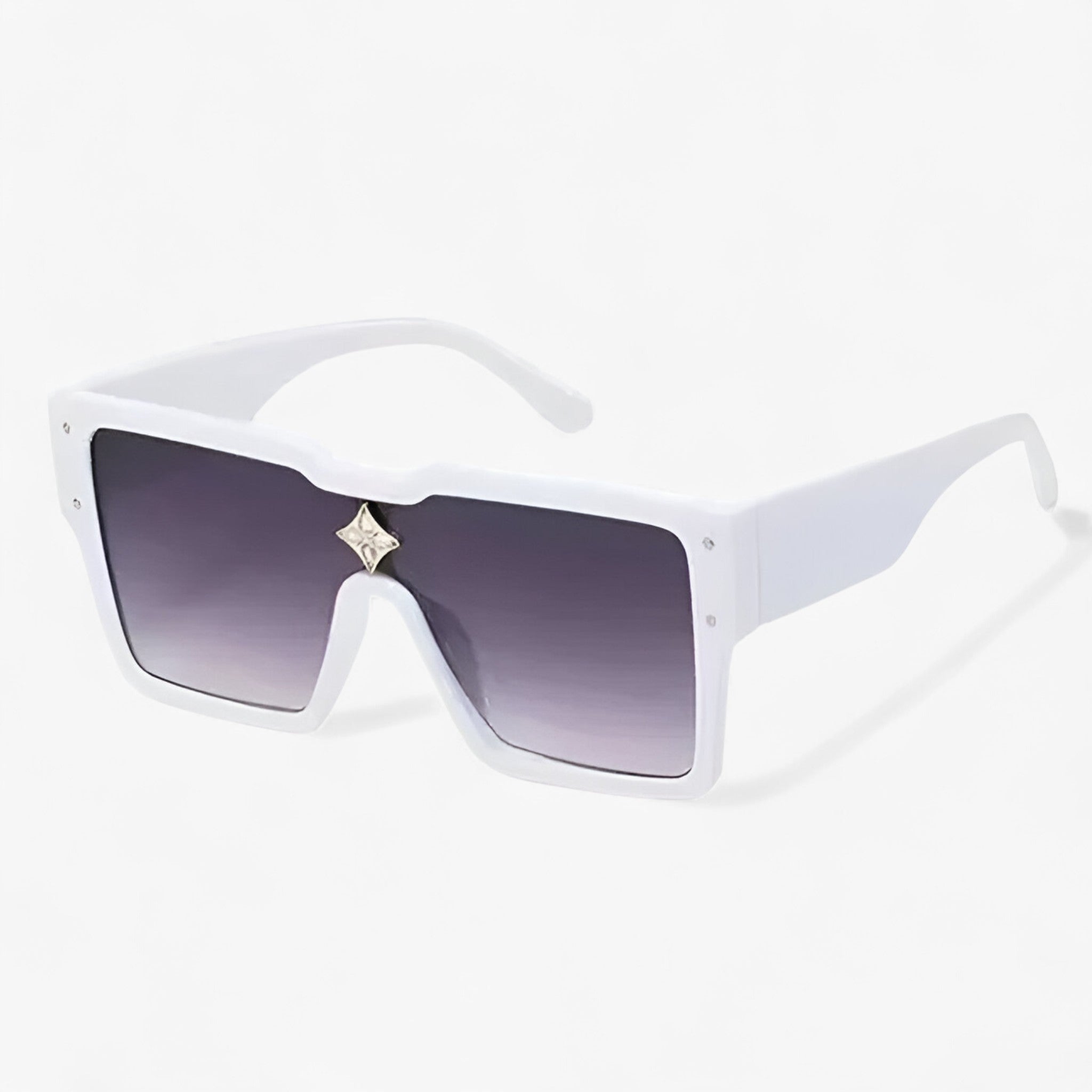 Ivan | Oversized firkantet solbrille med vintage design - f Som vist i billedet - men's fashion - {{ product_tags }