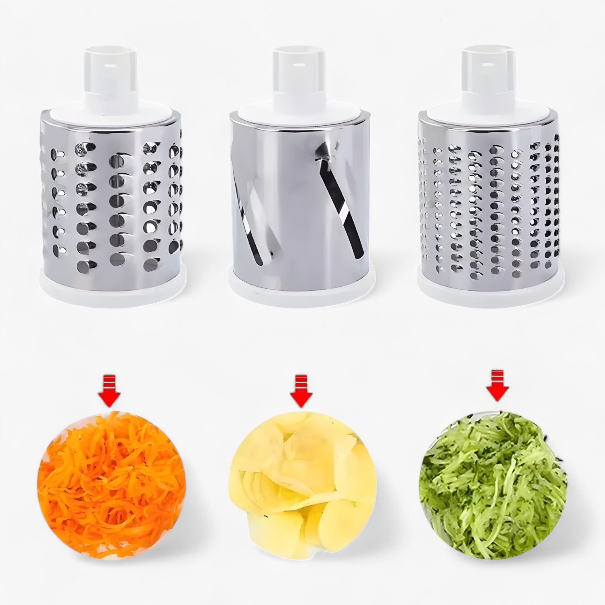 Roterende rasp | Praktisk, tidsbesparende madlavning - - other - {{ product_tags }