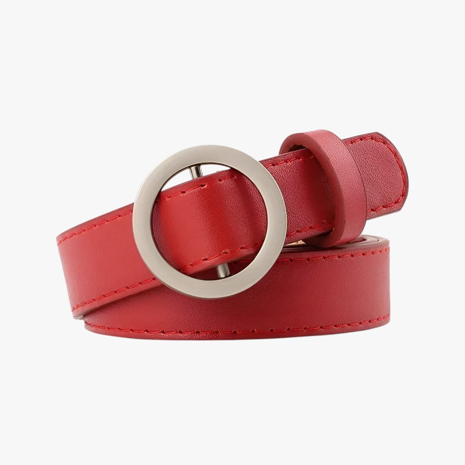 Kali | Bred talje og alsidig til enhver stil - rød Ikke porøs Rundes spænde 2.3x105 - women's fashion - {{ product_tags }