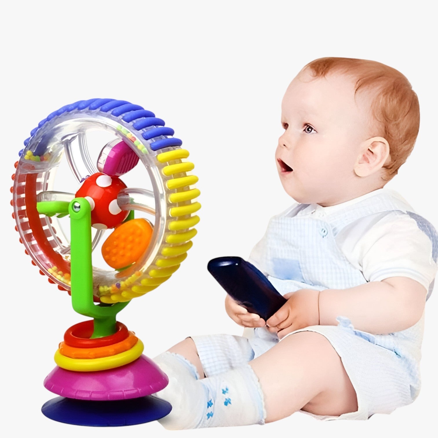 Dela | Interaktiv spinner til højstol med sugekop - - baby - {{ product_tags }
