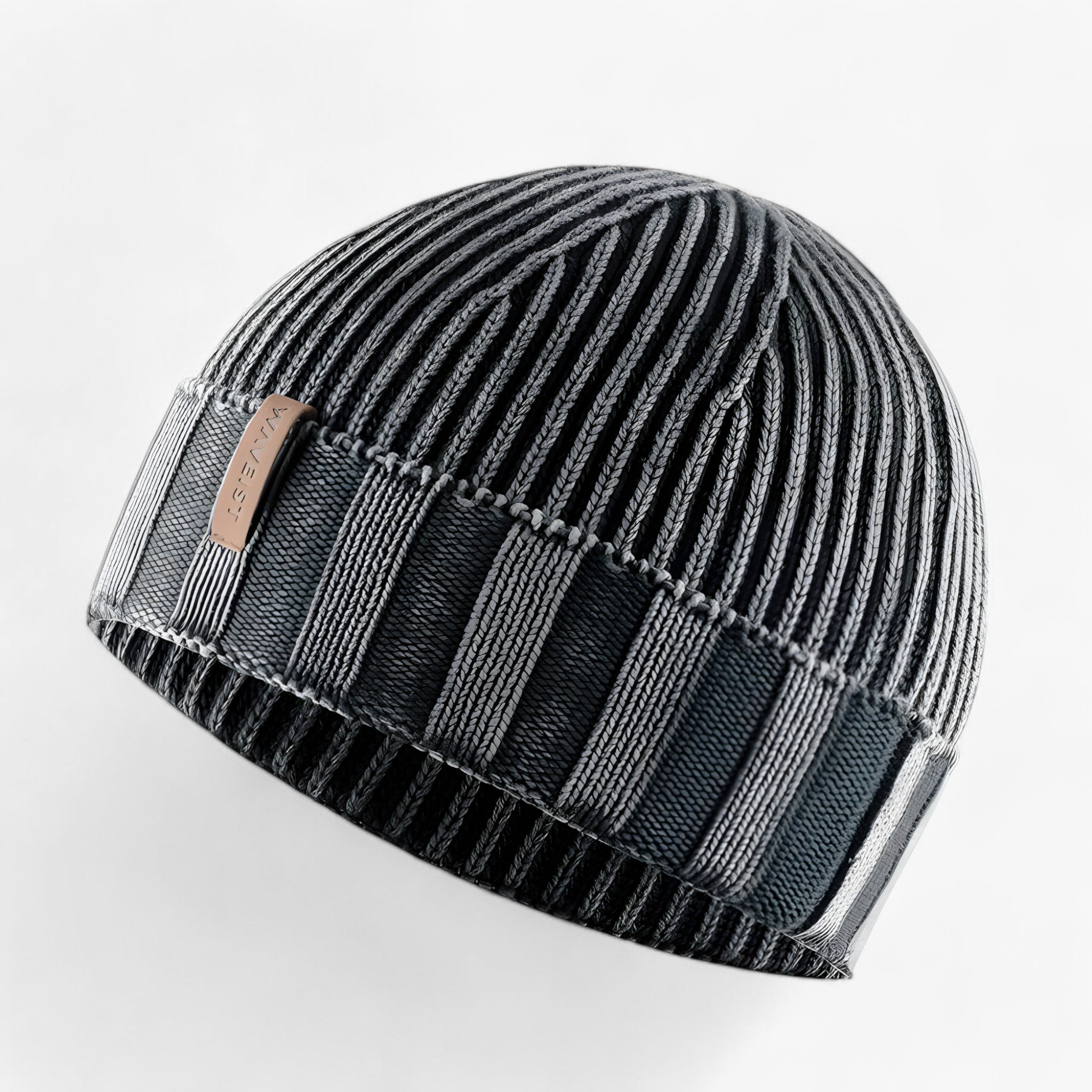 Wanwan | Katoffel Vintage Vasket Strikket Beanie Hue - Perfekt til Vinter - Mørkegrå KINA - winter - {{ product_tags }