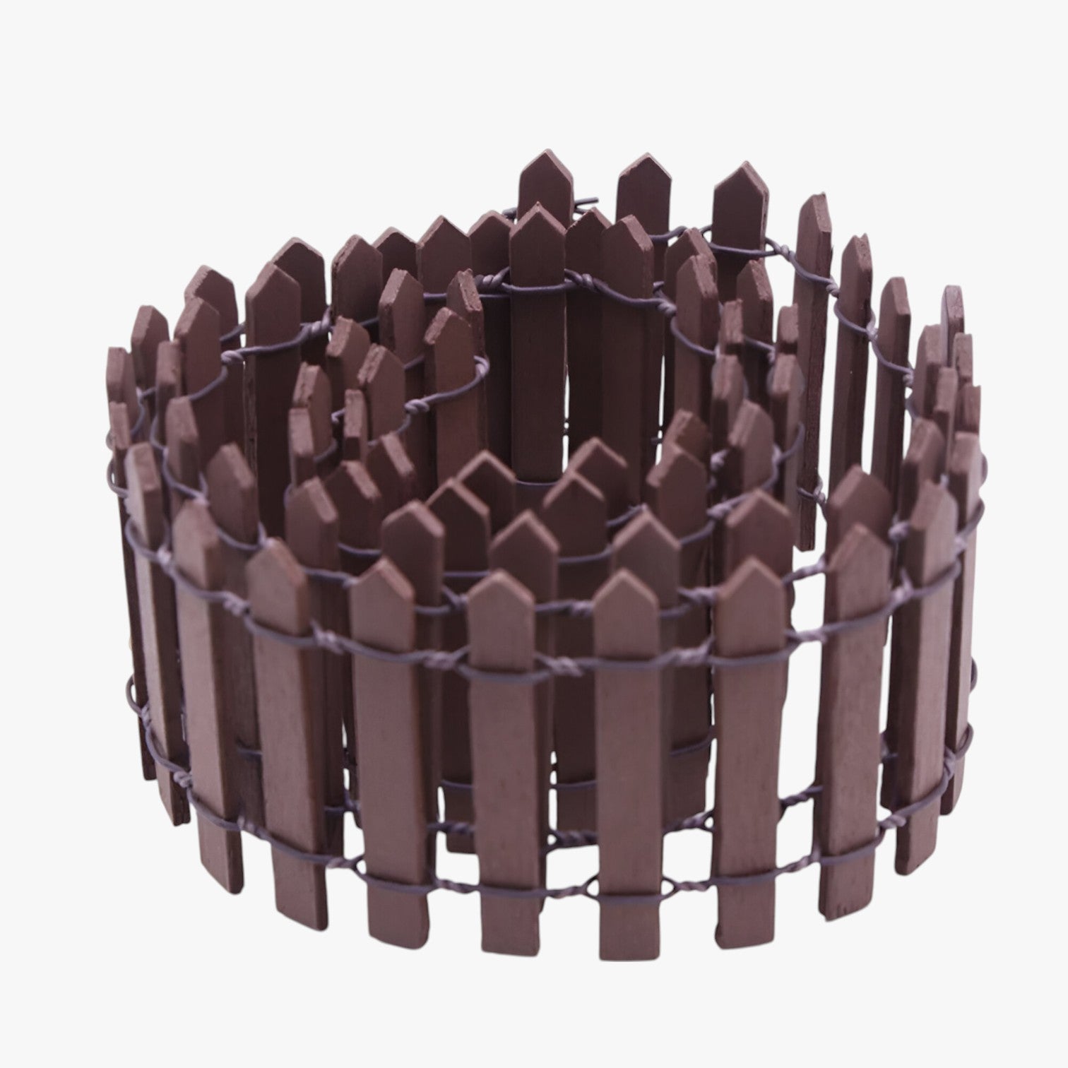 Reynaldo | Dekorativ havehegn - Perfekt afgrænsning til blomsterbede - Brun - house & garden - {{ product_tags }