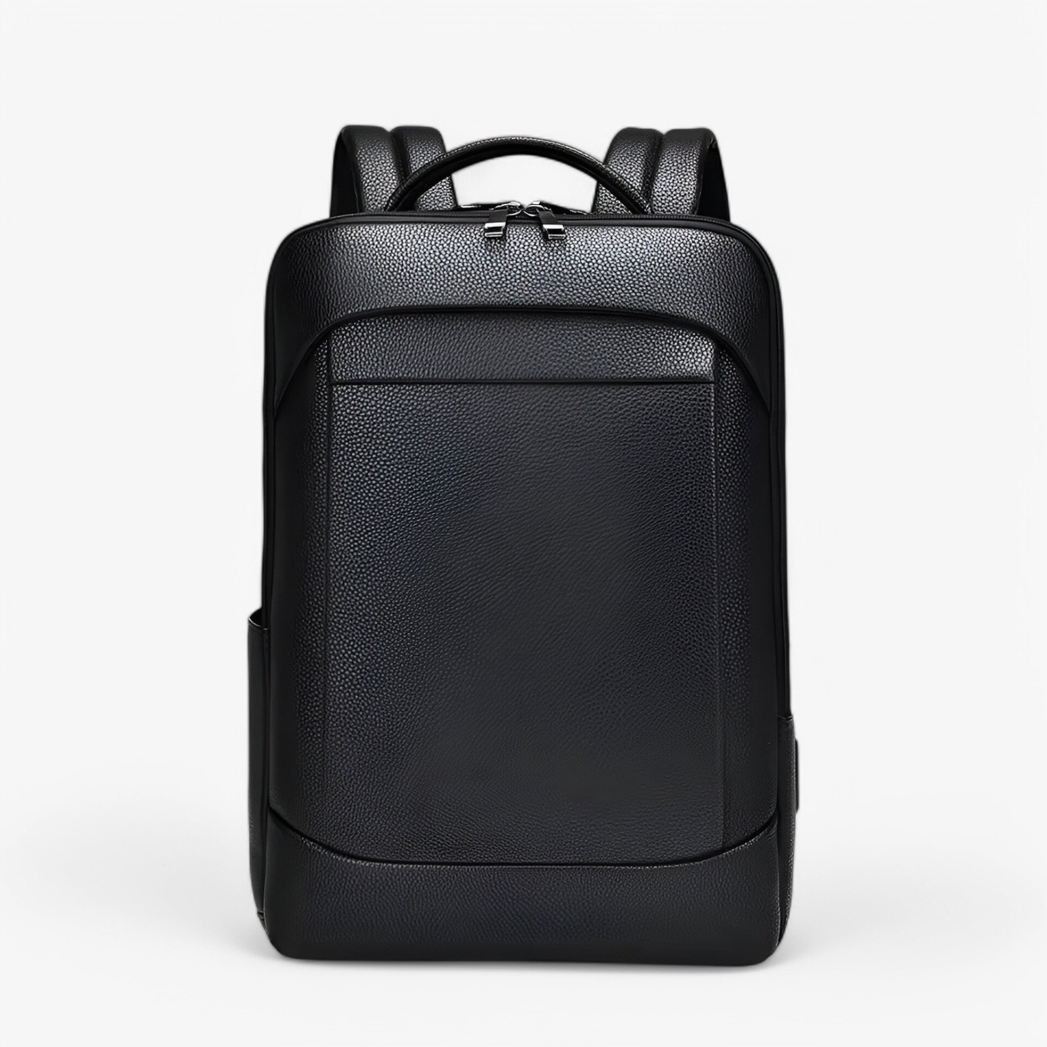 Emil | Læderrygsæk med USB - Sort-C - bags - {{ product_tags }