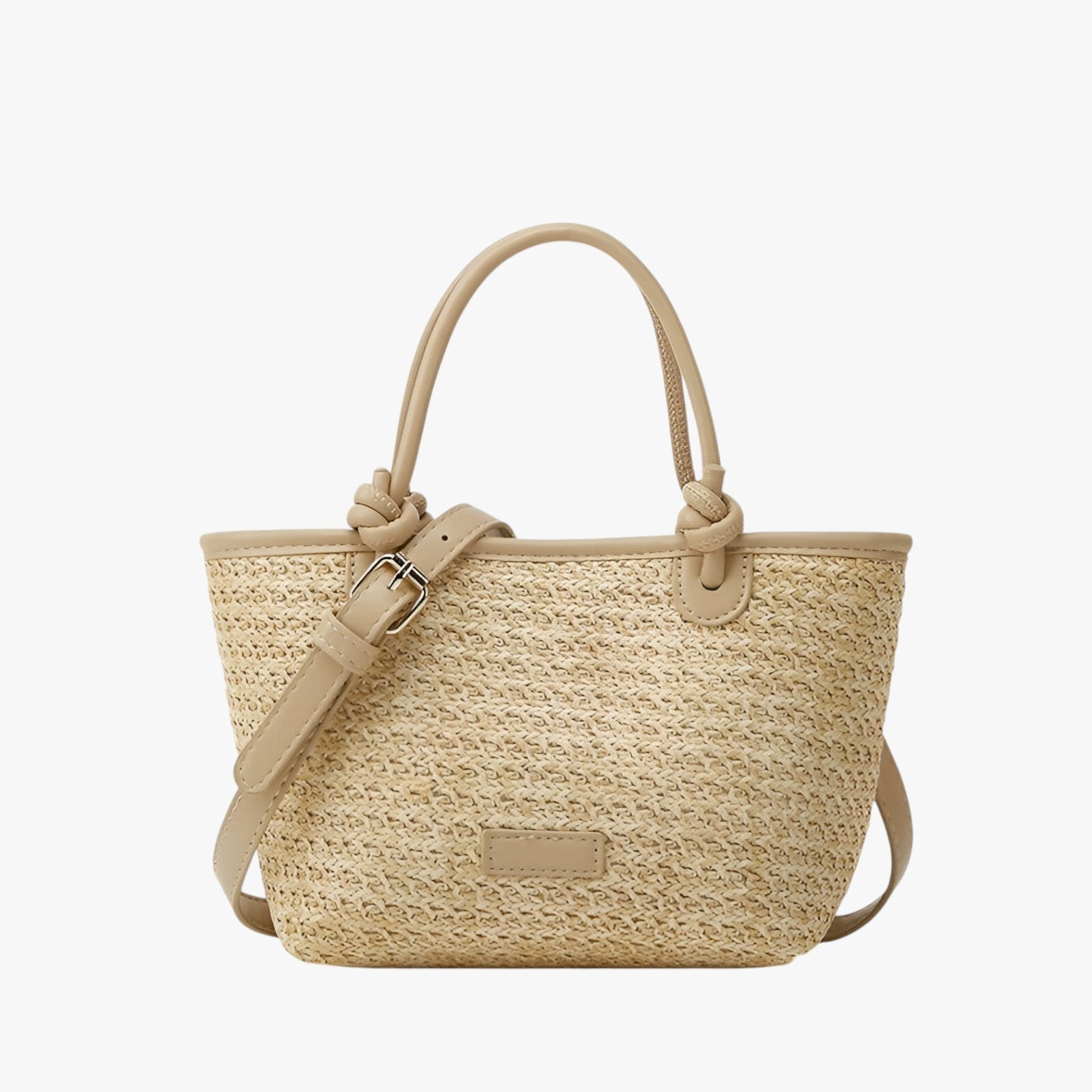 Alaia | Sommer rattan skuldertaske - grøn Mini(Max Længde<20cm) - bags - {{ product_tags }
