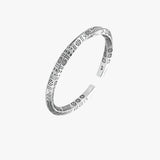 Arjan | Stylish Mobius bracelet - Timeless Totem look in 925 silver