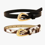 Dorothy | Retro gothic waist belt with gold buckle