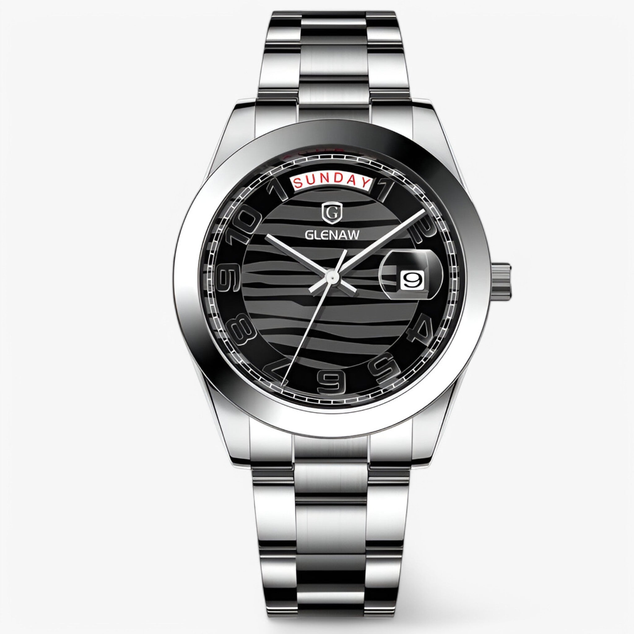 Eden | Multifunktionelt ur i rustfrit stål - sort - watches - {{ product_tags }
