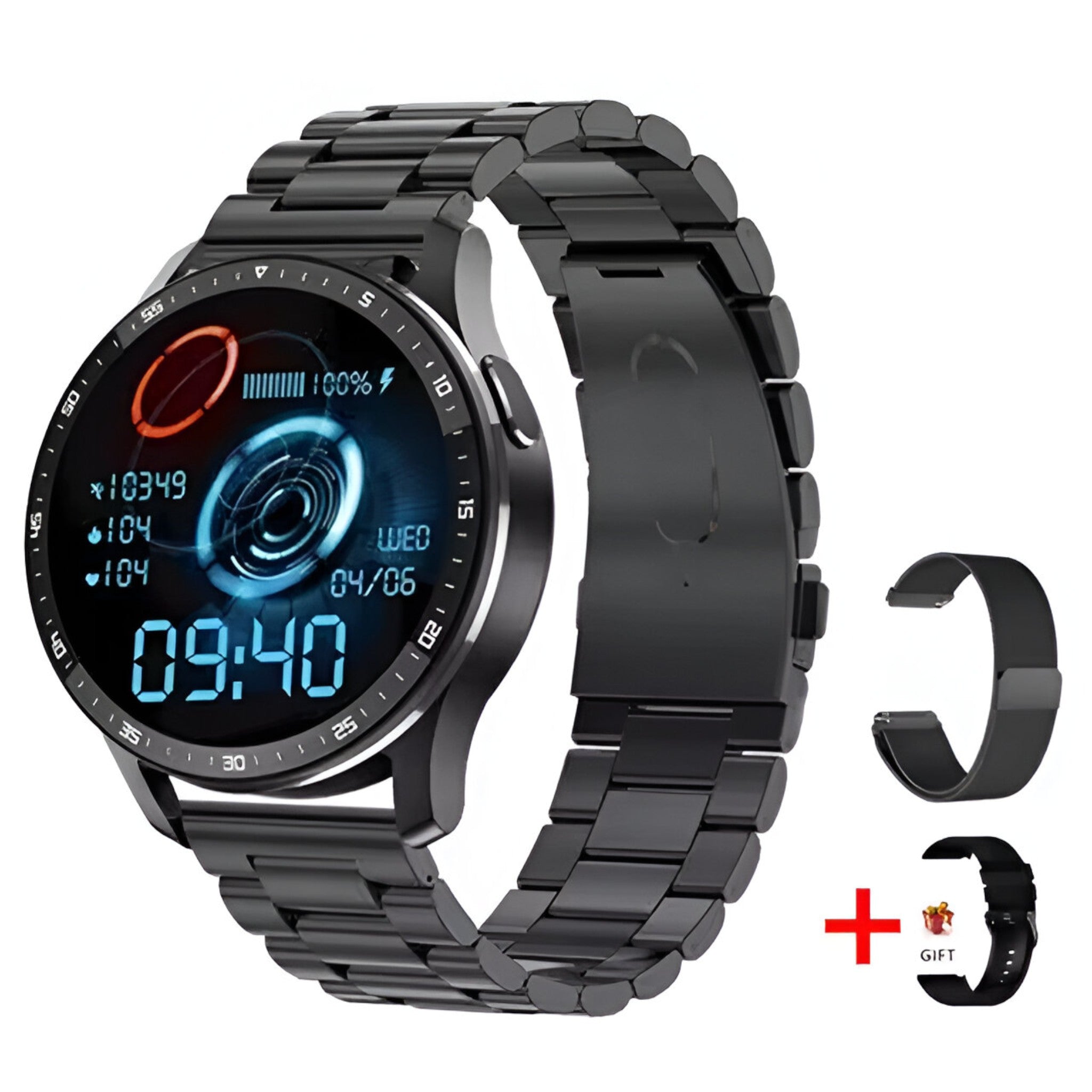 Aiden | 2-i-1 smartwatch med TWS Bluetooth-headset - - watches - {{ product_tags }