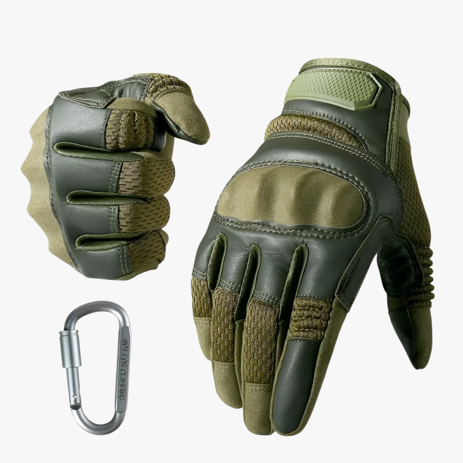 Tristan | greb & kontrol - Touchscreen sporthandsker med skridsikre - Grøn - men's fashion - {{ product_tags }