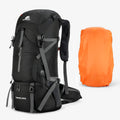 Rucsac de camping din nylon 70L cu husă de ploaie | Concept Odense