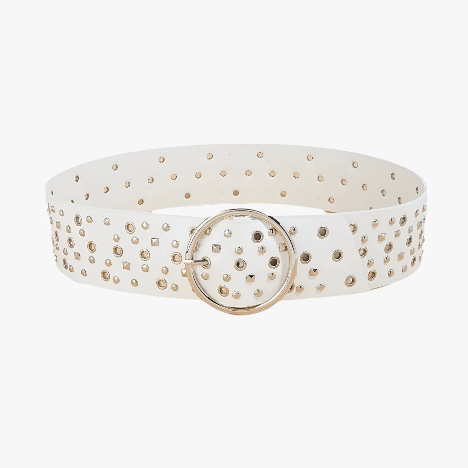 Maisy | Luksus bred læderrem – Stilfuld accent til enhver outfit - Hvid 105CM - women's fashion - {{ product_tags }