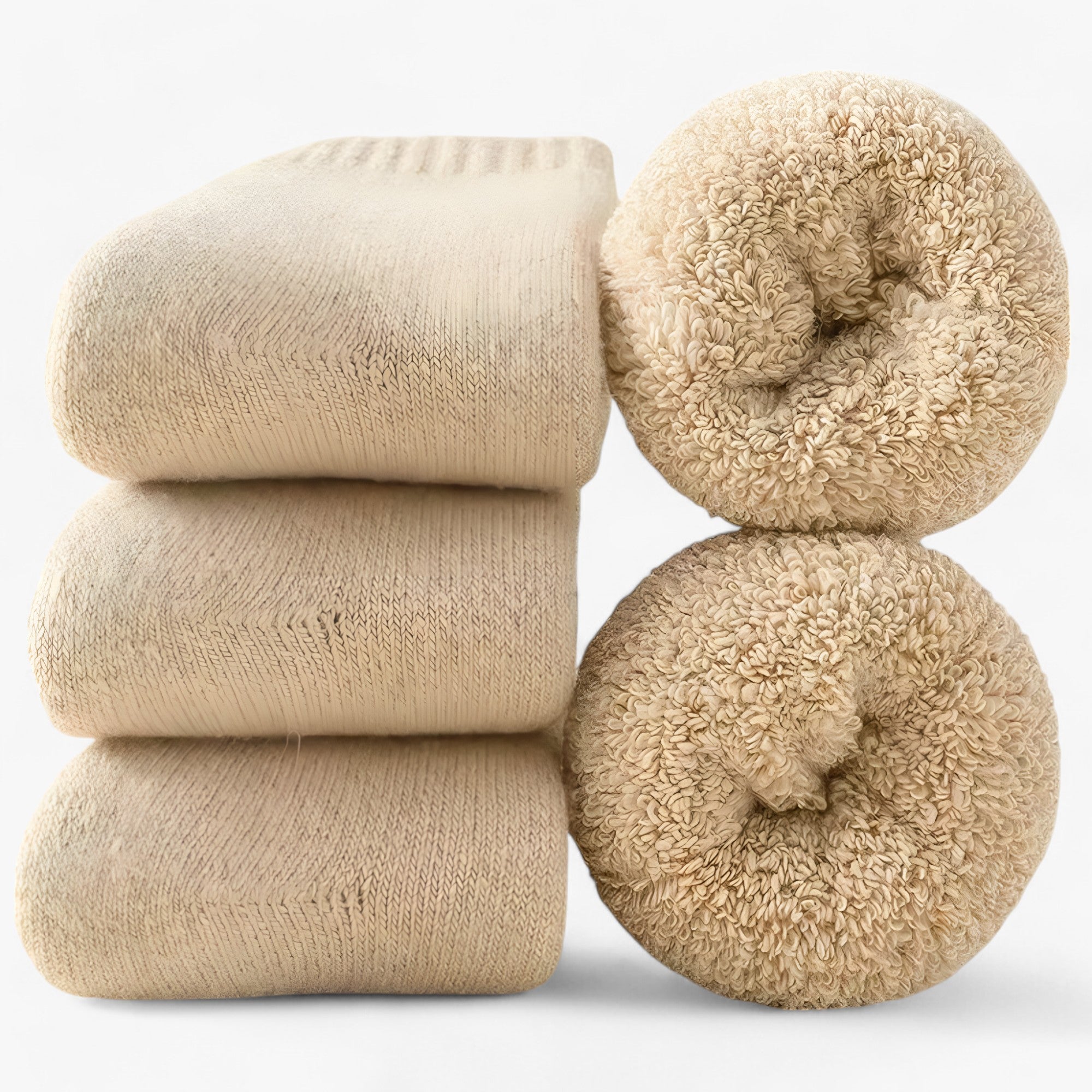Jean | Thermovarmestrømper - Komfortable og alsidige - Khaki - winter - {{ product_tags }