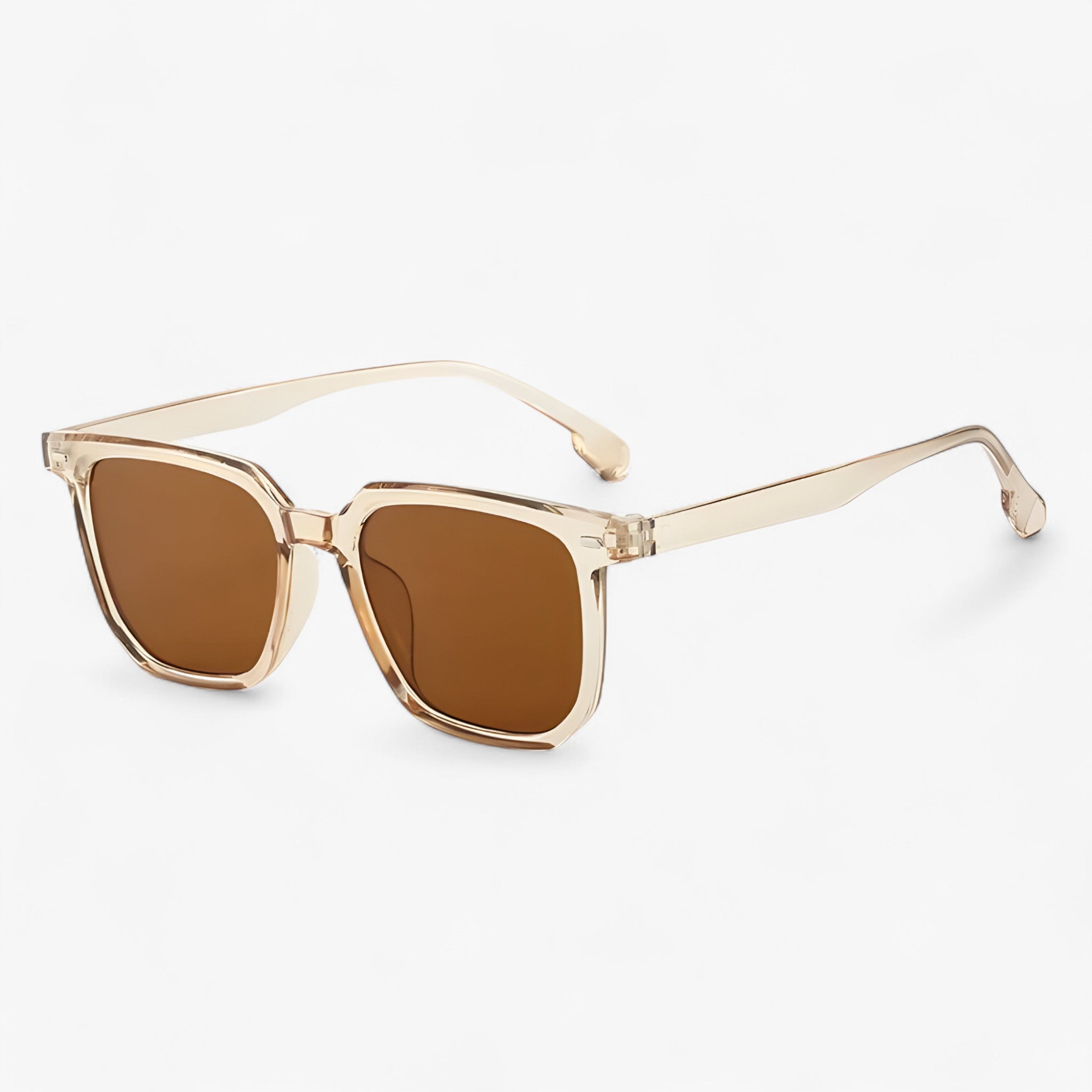 Felix | Unisex vintage firkantede solbriller i retrostil - Te Som vist - men's fashion - {{ product_tags }