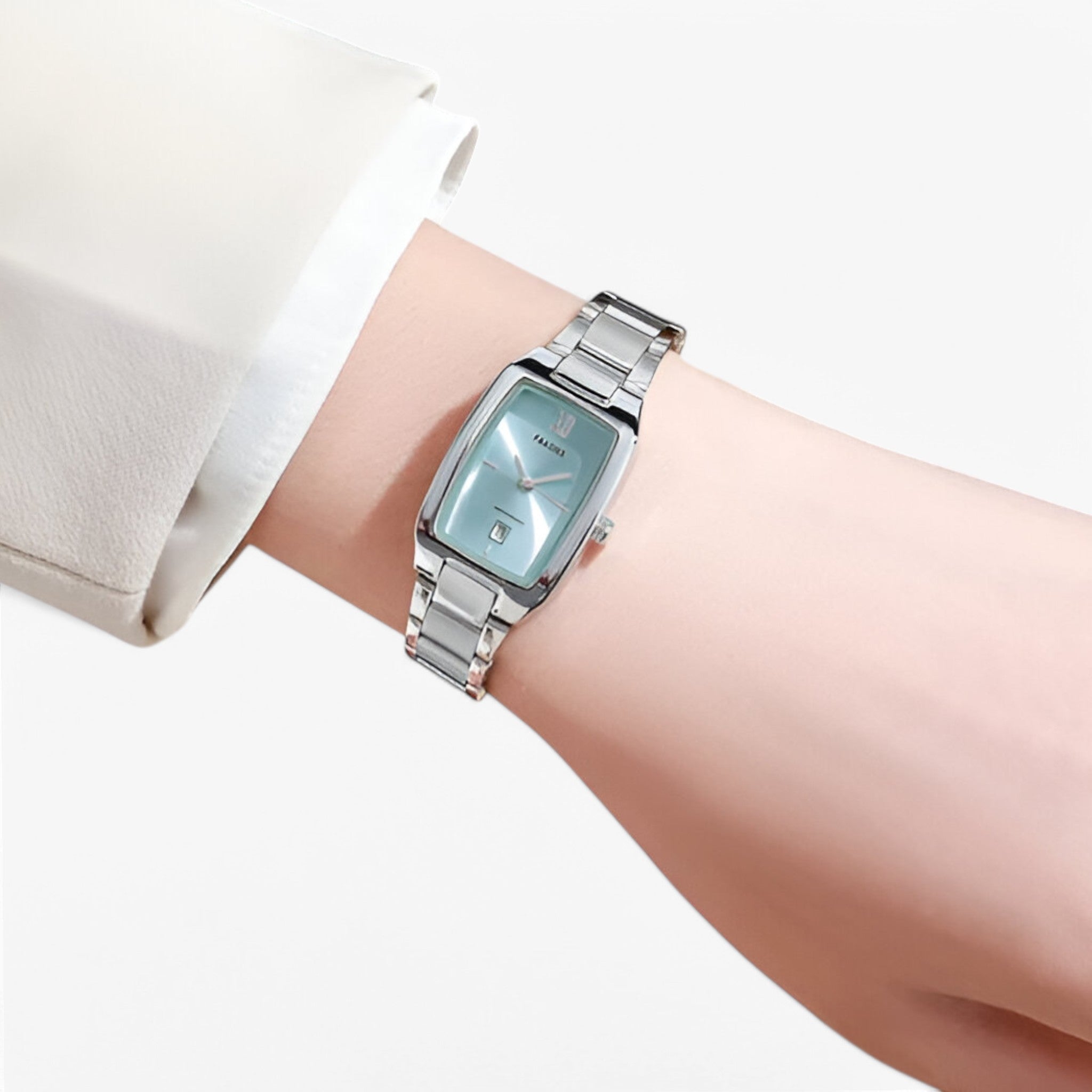 Ruth | Elegant dame quartz ur med firkantet urskive - - Ruth | Elegant dame quartz ur med firkantet urskive- €25 - {{ product_tags }