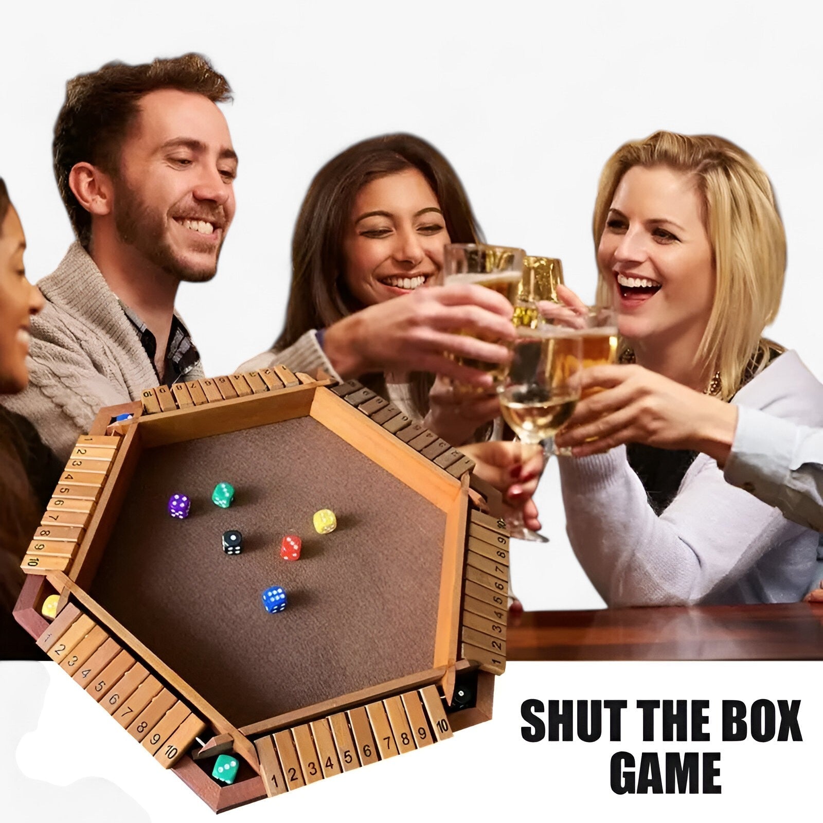 Strategisk Sjov | Shut The Box Spil - - other - {{ product_tags }