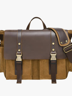 Israel | Borsa Messenger i læder vintage
