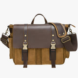 Israel | Vintage leather messenger bag