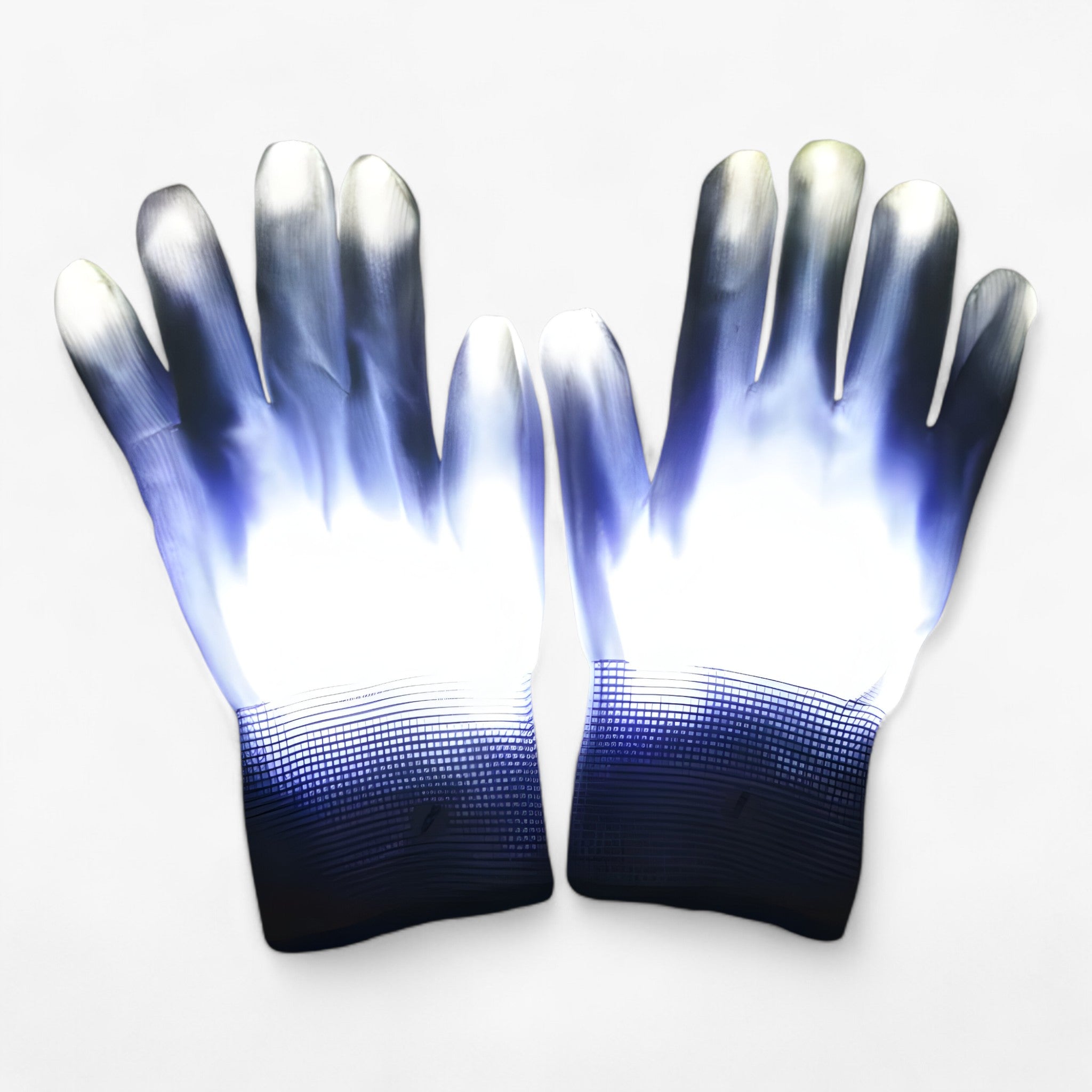 Victor | Latex hovedskeletmaske Halloween - skeletteffekt til udklædning og dekoration - LED-handsker 24 - other - {{ product_tags }