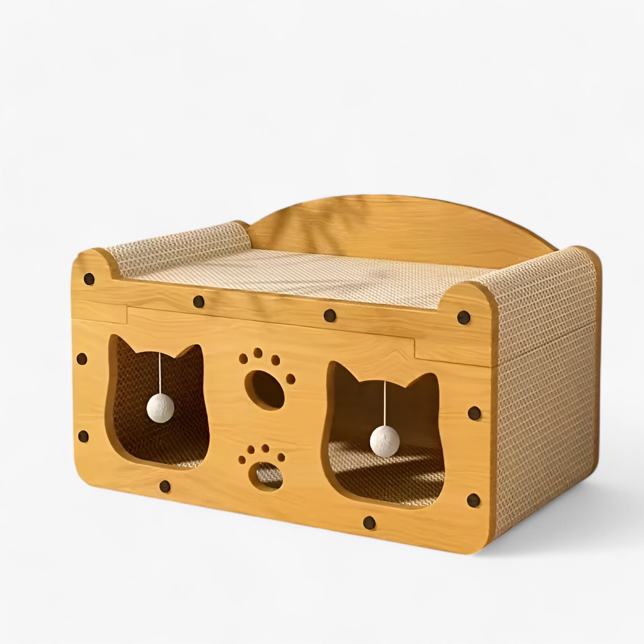 Whisker Wonders | 2-i-1 Kattekradser og Lounge Seng - - other - {{ product_tags }