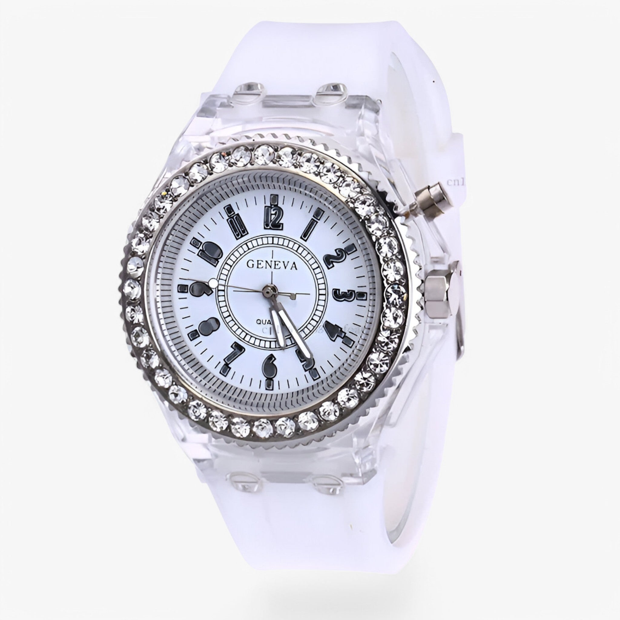 Francis | LED lys gel ur - Hvid - watches - {{ product_tags }