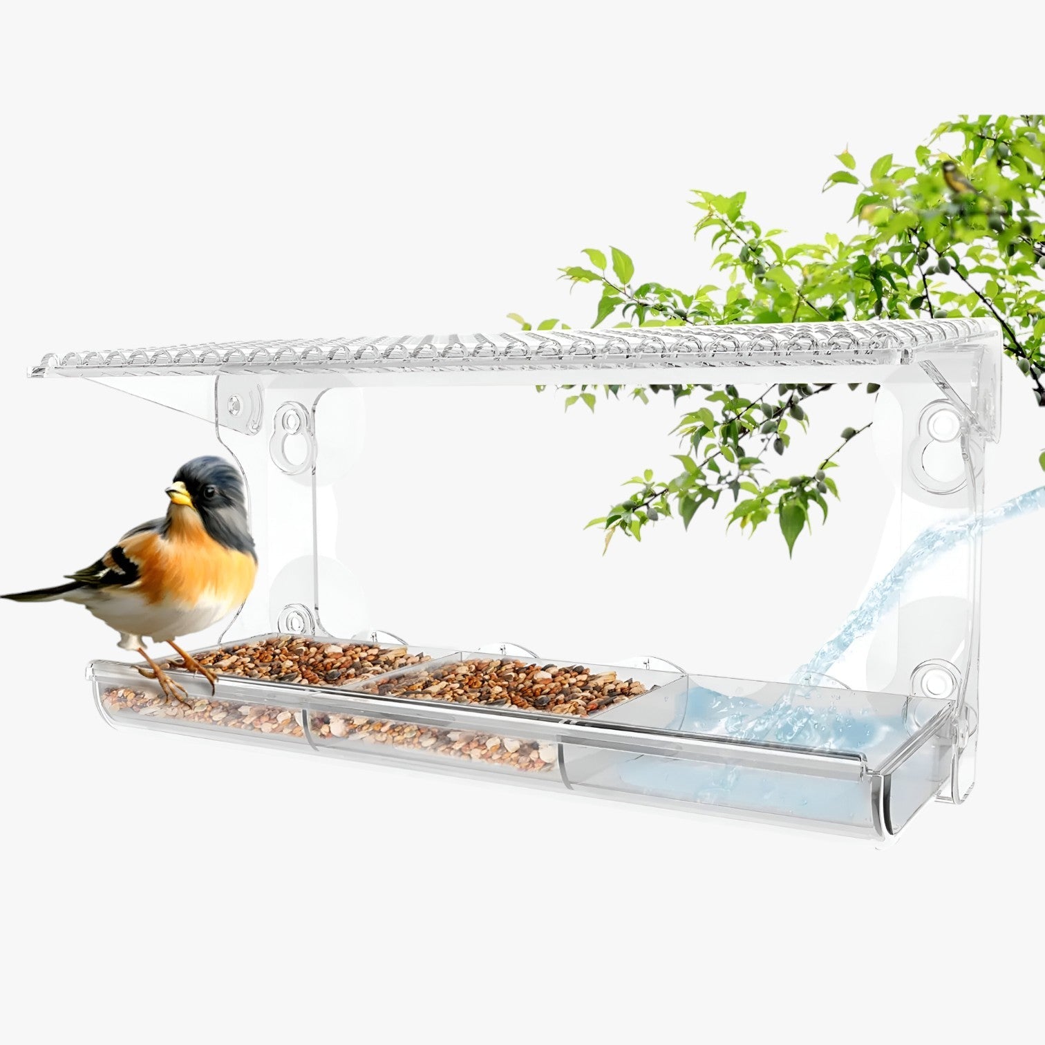 Nadia | Transparent Fuglehus – Nyd fugle tæt på i din have - - house & garden - {{ product_tags }
