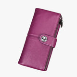 Alivia | Women's leather wallet with AirTag elegant, secure, and versatile