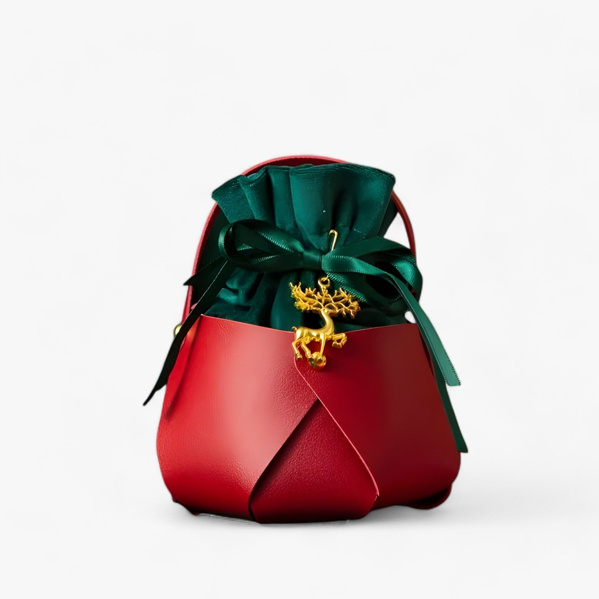 Layla | Juläpple-taske - Bærbar gaveæske til festlig indpakning - Rød 1 1 +1 GRATIS - christmas - {{ product_tags }