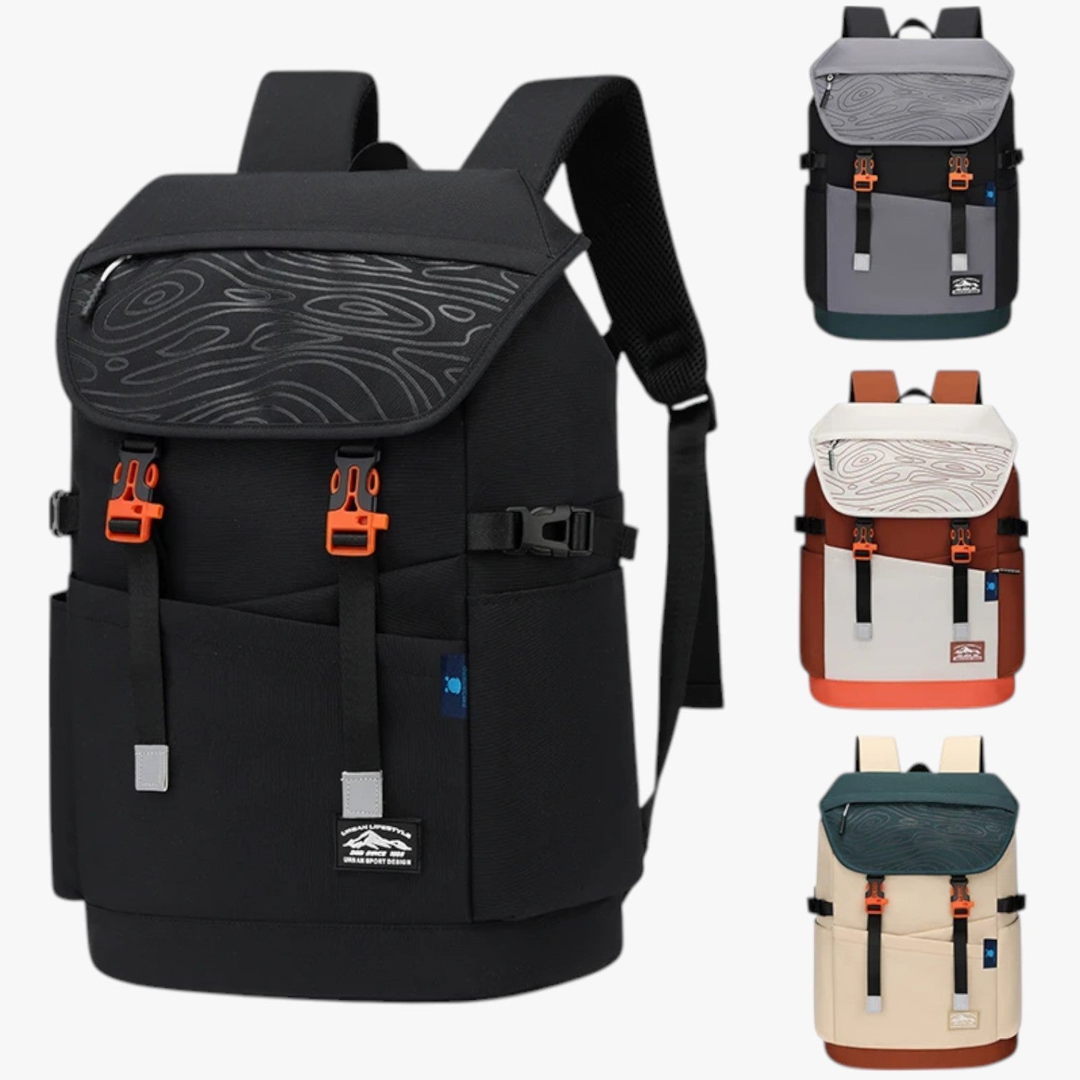 Maxwell | Udendørs Rygsæk 40L Kompakt, rummelig, klar til eventyr - - Maxwell | Udendørs Rygsæk 40L Kompakt, rummelig, klar til eventyr - €25 - {{ product_tags }