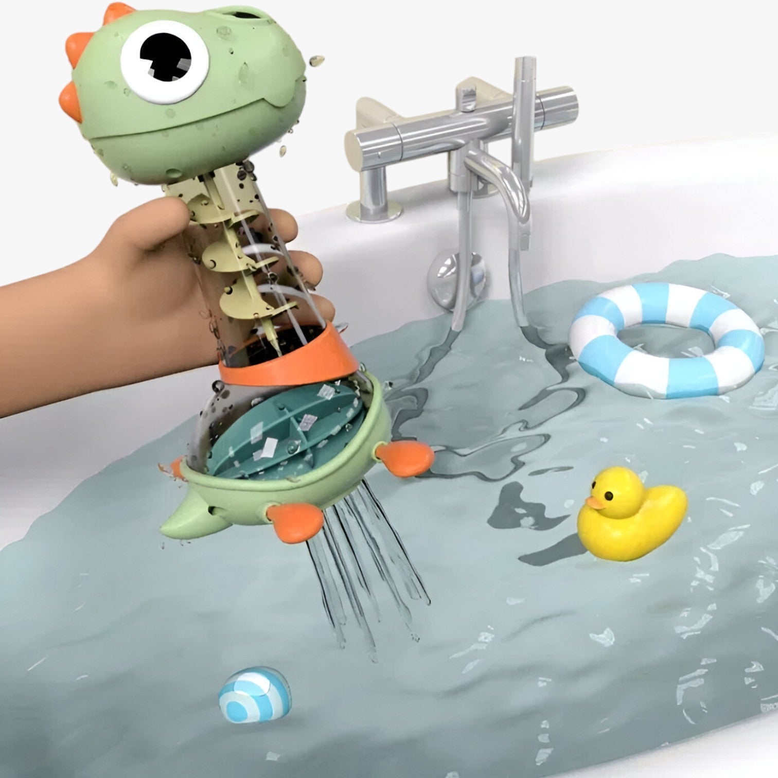 Erin | Dinosaurus badlegetøj – Sjovt og blødt at rense - - baby - {{ product_tags }