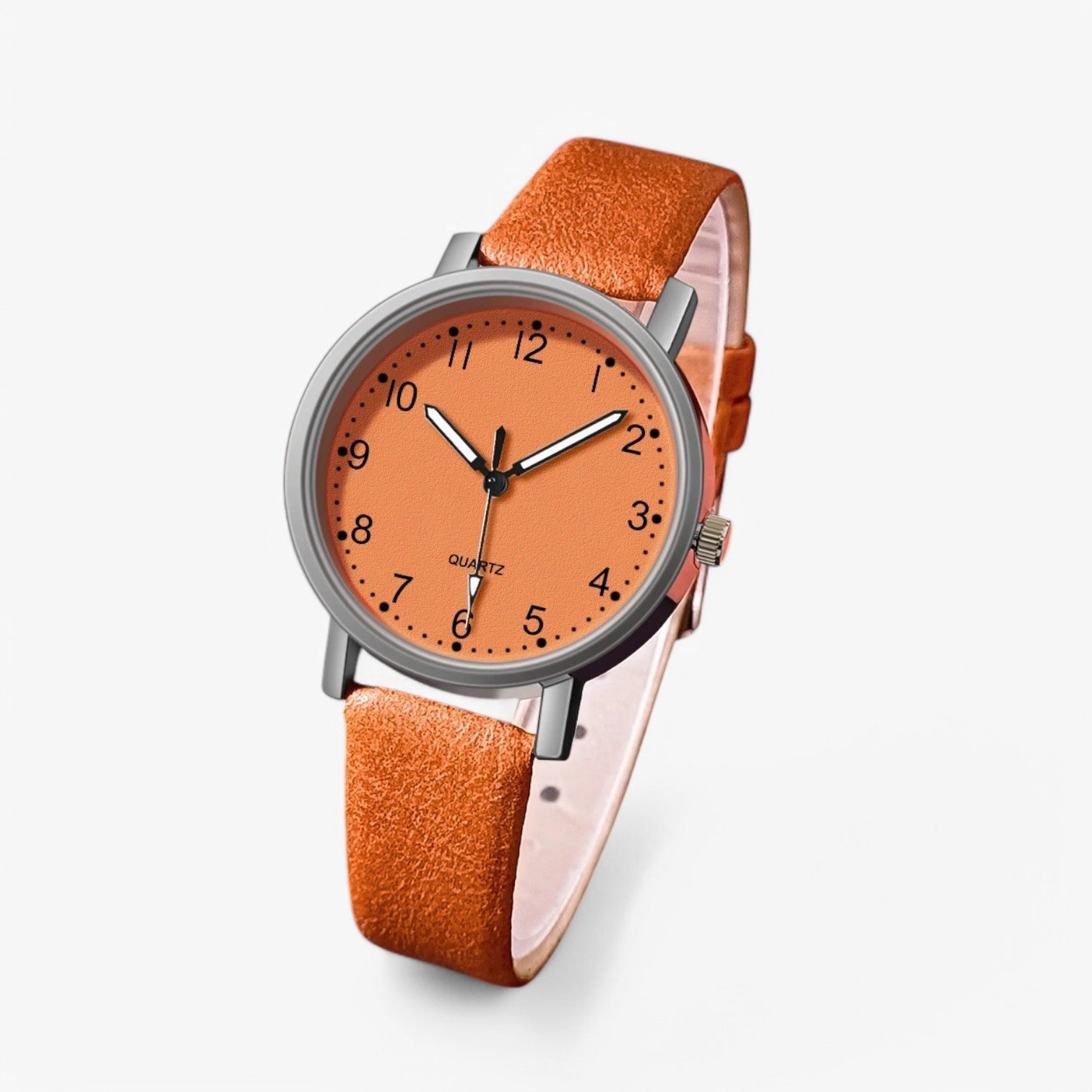 Aylani | Vintage dameur – Stilfuld og komfortabel - Orange - watches - {{ product_tags }