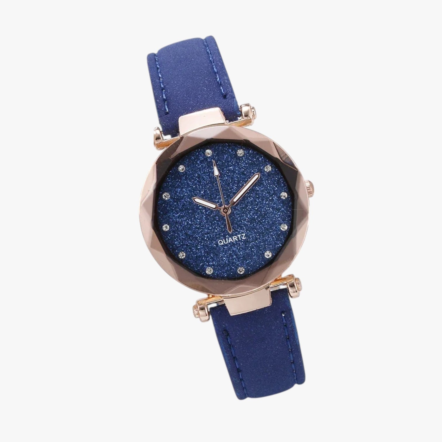 Kiana | Starry Sky Rose Sølv Ur - Blå - watches - {{ product_tags }
