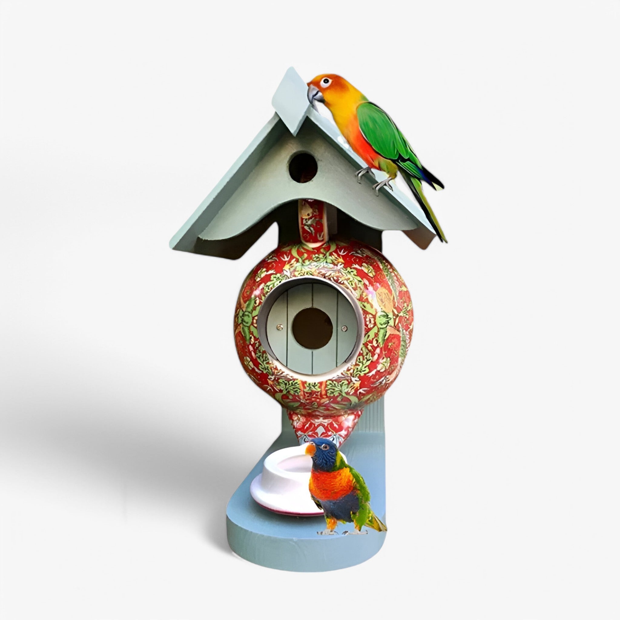 Tekande | Fuglemadshus med Unikt Teapot Design til Havens Fugle - - house & garden - {{ product_tags }