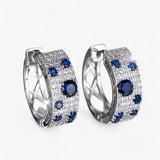Rosalie | Elegant Golden Zircon Earrings - Stylish Shine for Women