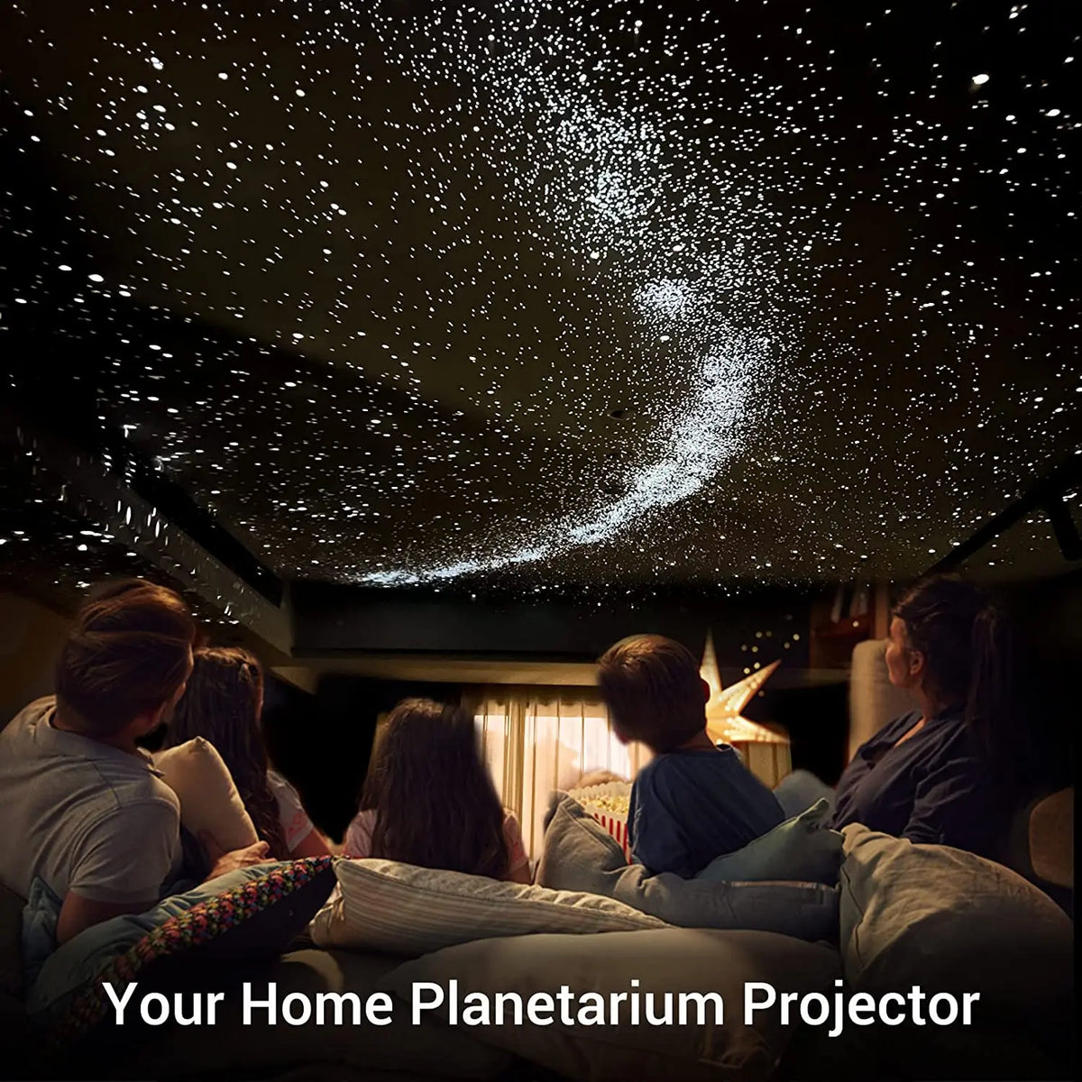 Galaxy Stjerneprojektor – 360° Roterende Stjernehimmel-lampe med 13 Skiver - - Night Light Projector - {{ product_tags }