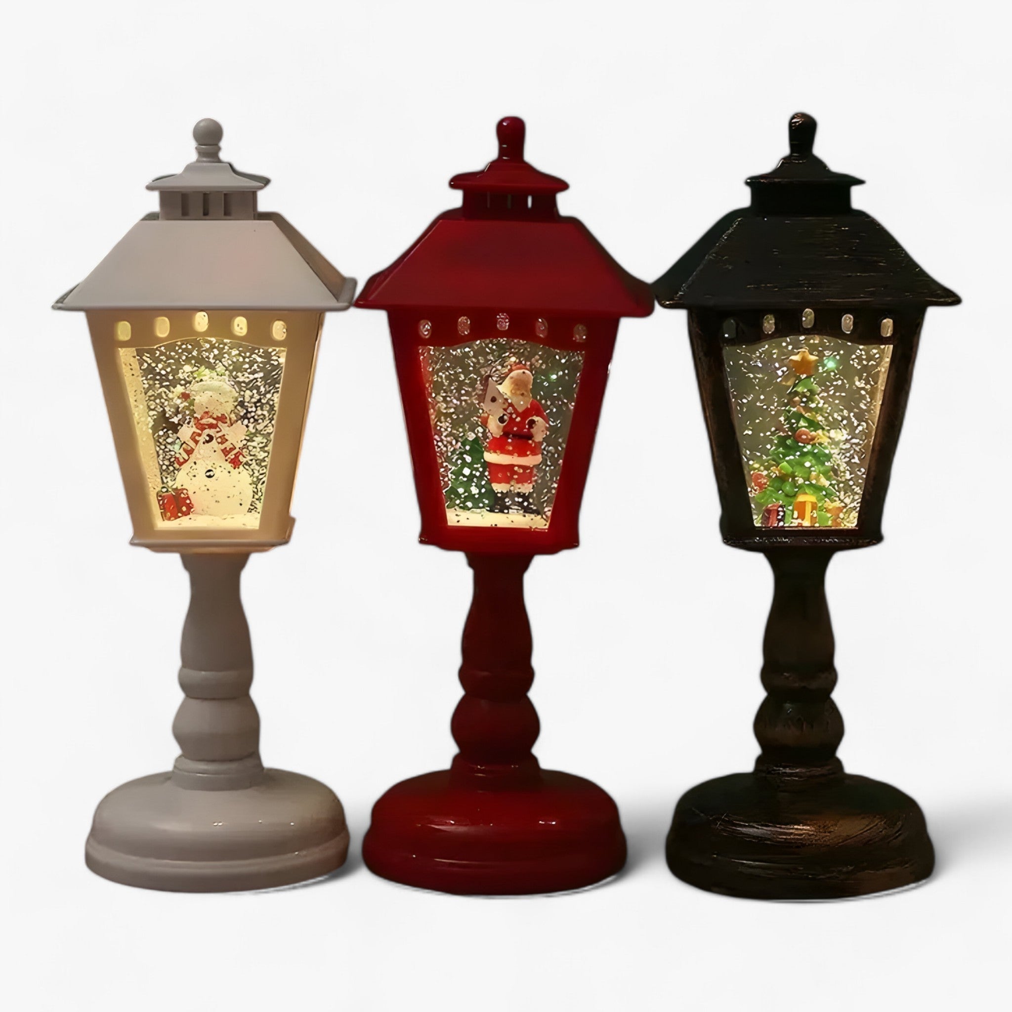 Santans Lanterne | Julelys kæde med vind lys - Belys din fest dekoration - - christmas - {{ product_tags }