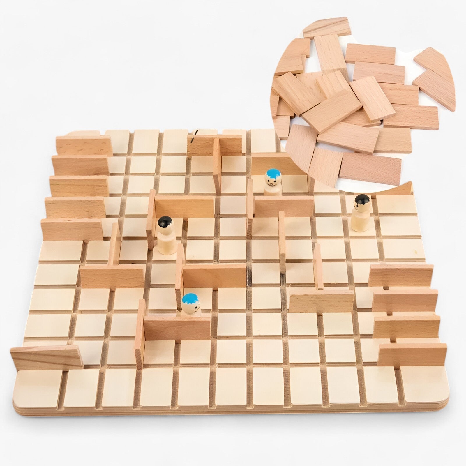 Slim strategi | Træ Quoridor spil for familier - - other - {{ product_tags }