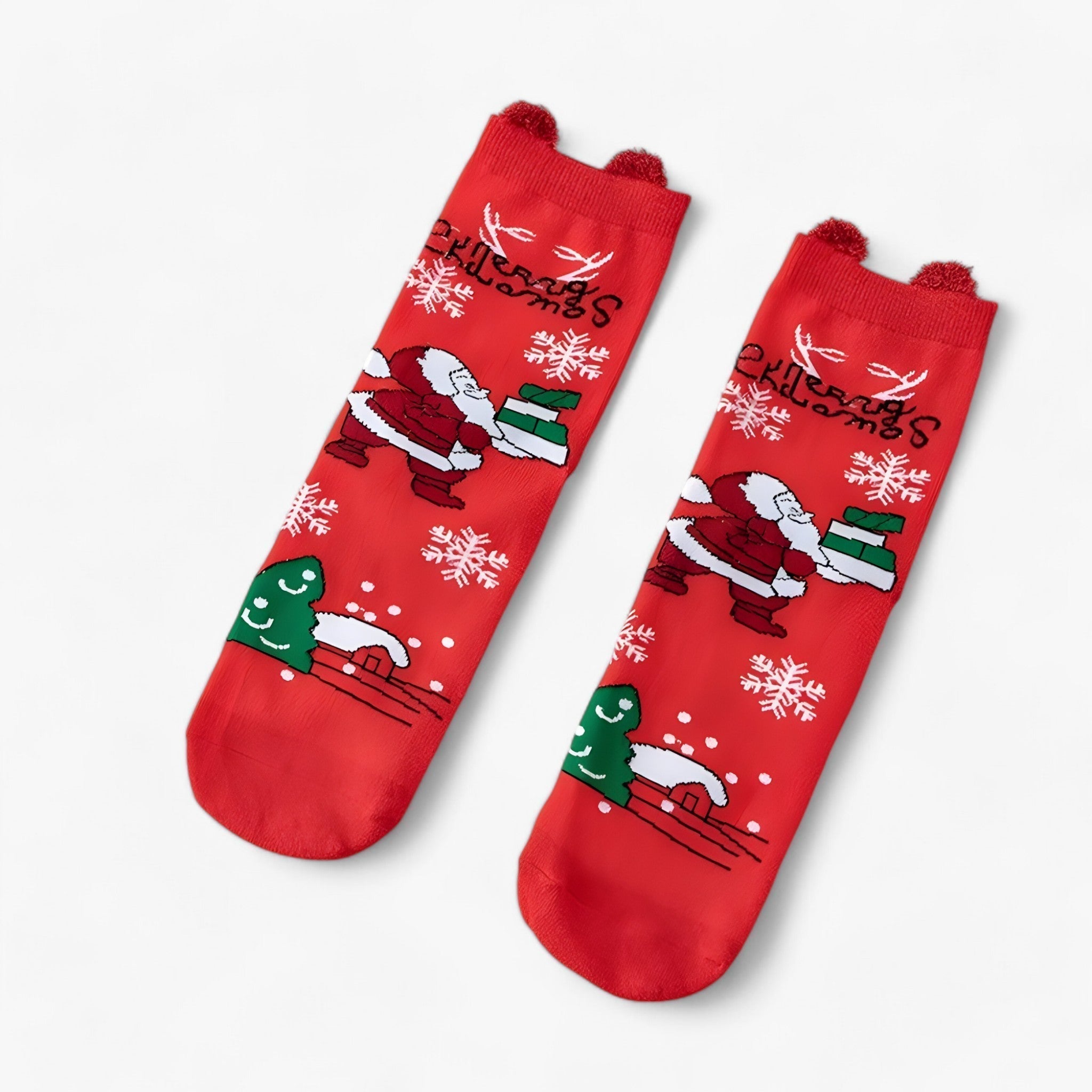 Julestrømper med tegneseriemotiver - Style17 1 +1 GRATIS - christmas - {{ product_tags }