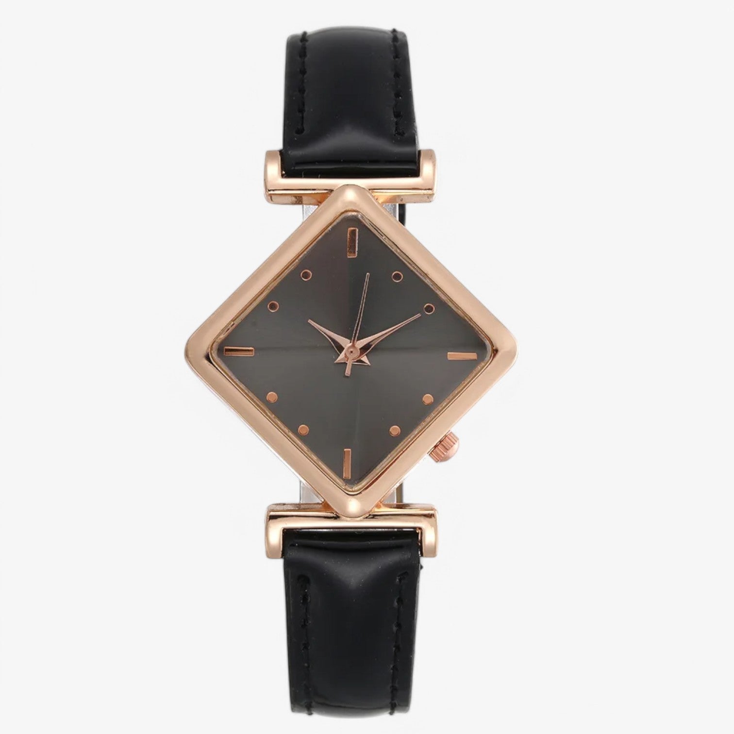 Aileen | Luksus Læderur – Tidlos Elegance & Komfort - Sort - watches - {{ product_tags }