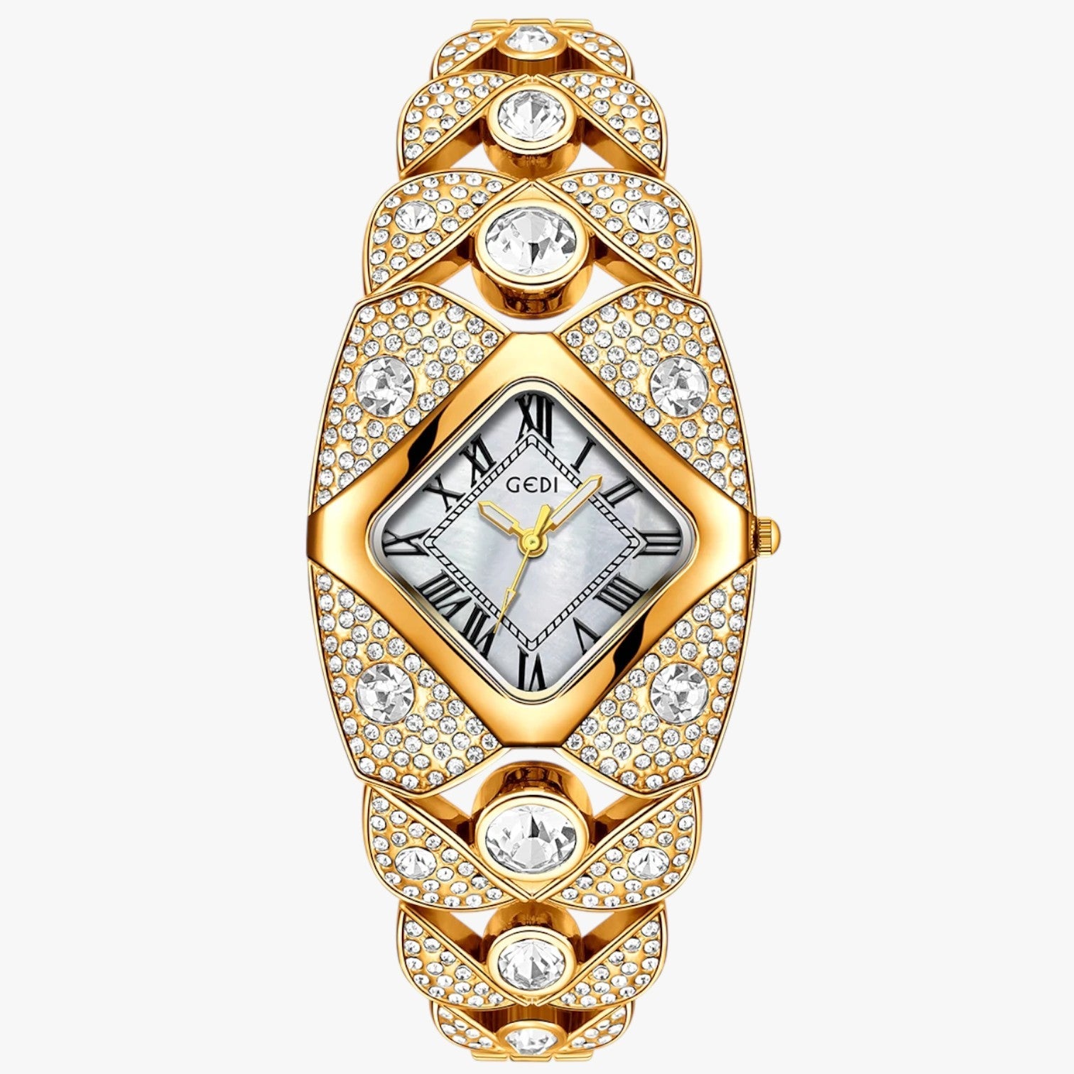 Callie | Dameure 2025 Elegance med Lys, Diamanter og Vandafvisende Design - Hvidguld - Callie | Dameure 2025 Elegance med Lys, Diamanter og Vandafvisende Design - €25 - {{ product_tags }