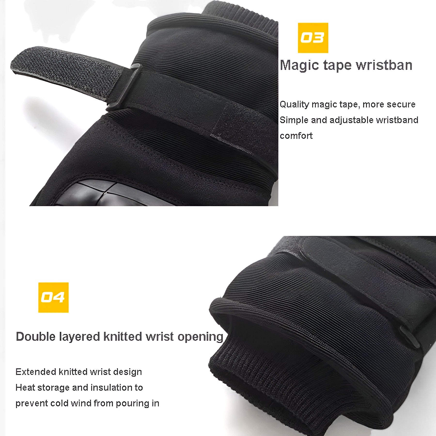Arden Winterbestendige Touchscreen Handschoenen – Warm, Duurzaam en Volledig Touchscreen Compatibel