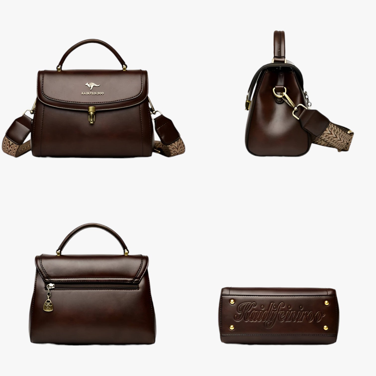 Arabella | Elegant skuldertaske og crossover taske i læder - - bags - {{ product_tags }