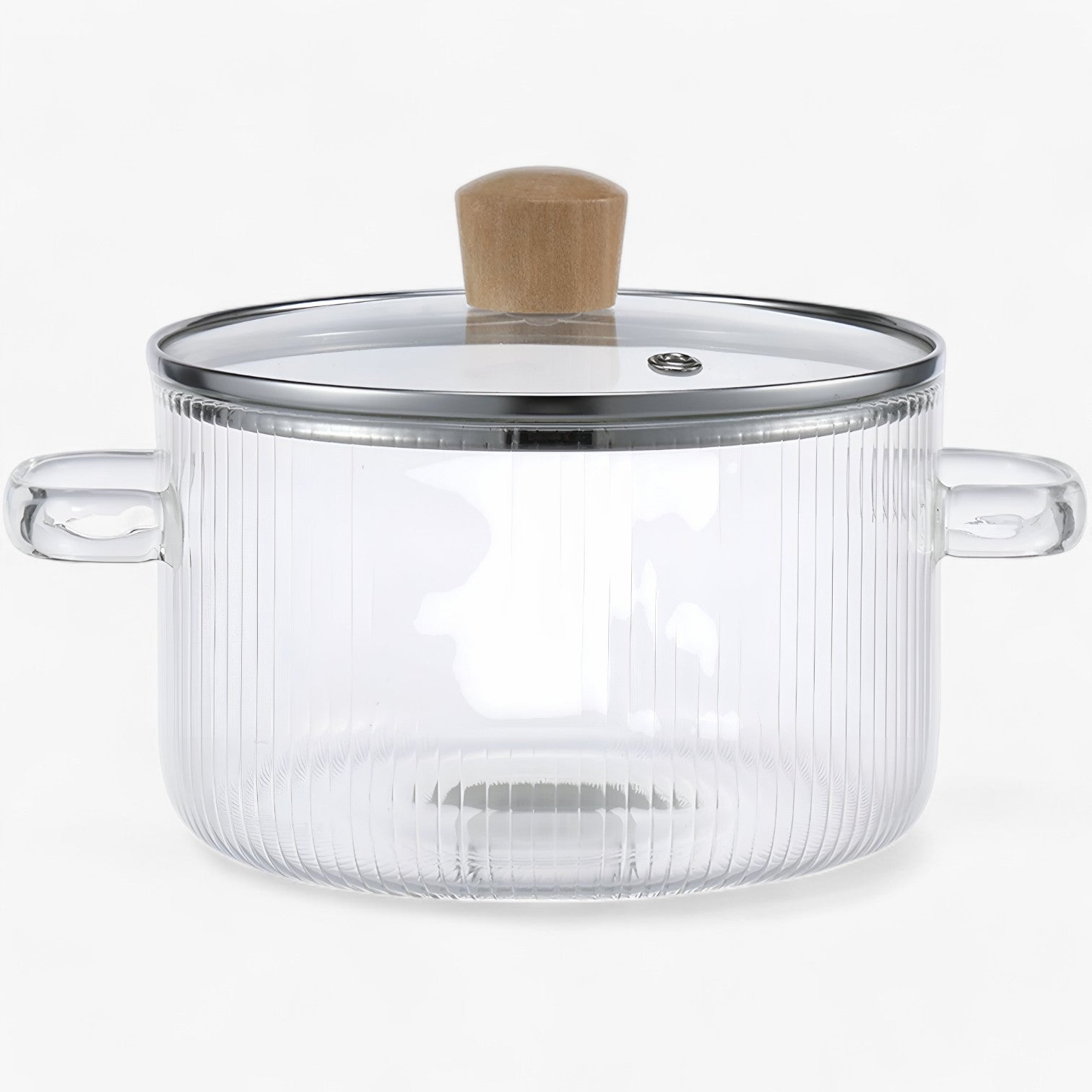 Mariz | Glasskål i Stål – Bæredygtig og Gennemsigtig Madlavning med Lethed - - house & garden - {{ product_tags }